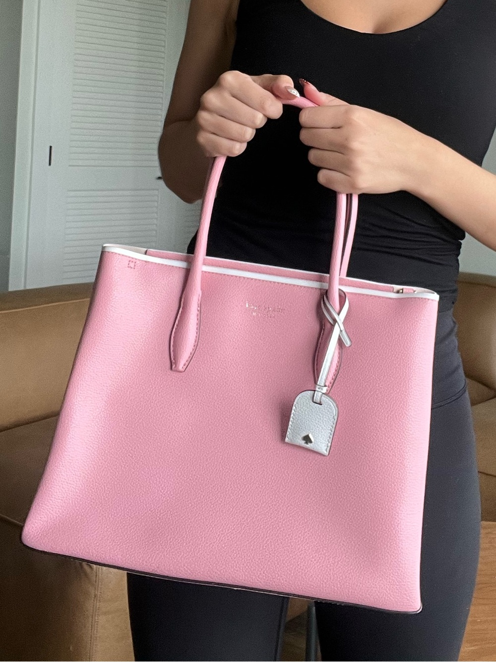 kate spade Pink Leather Tote